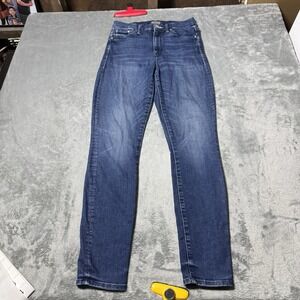 Mother Jean Women's 25 Tongue And Chic‎ High Waisted Looker Soft Denim Stretchy